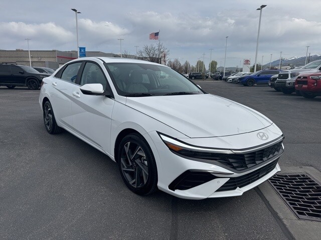 Used 2024 Hyundai Elantra Limited with VIN KMHLN4DJ4RU096550 for sale in Logan, UT