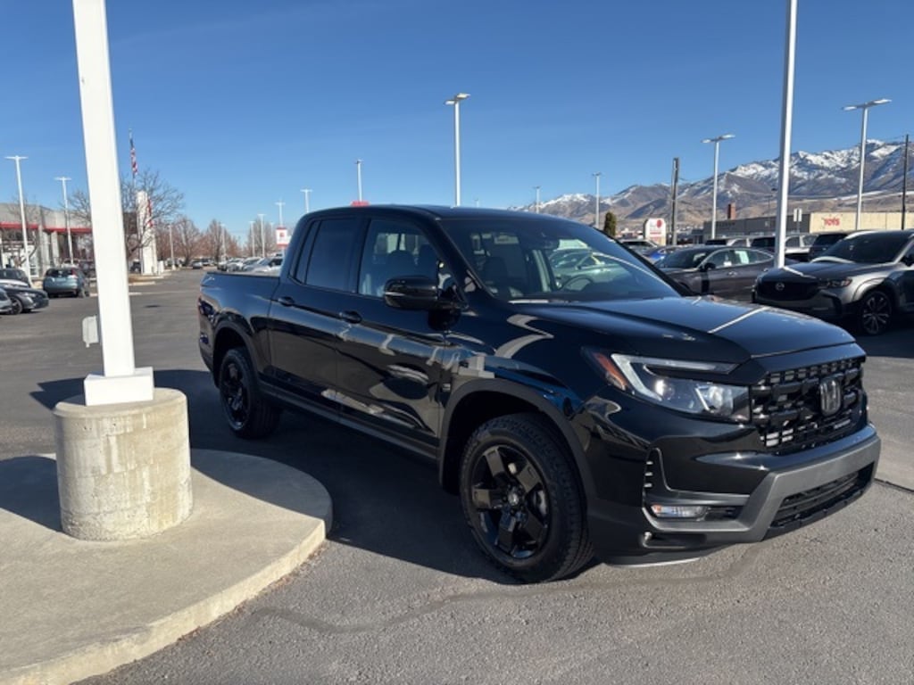 New 2026 Honda Ridgeline Black Edition Truck Crew Cab