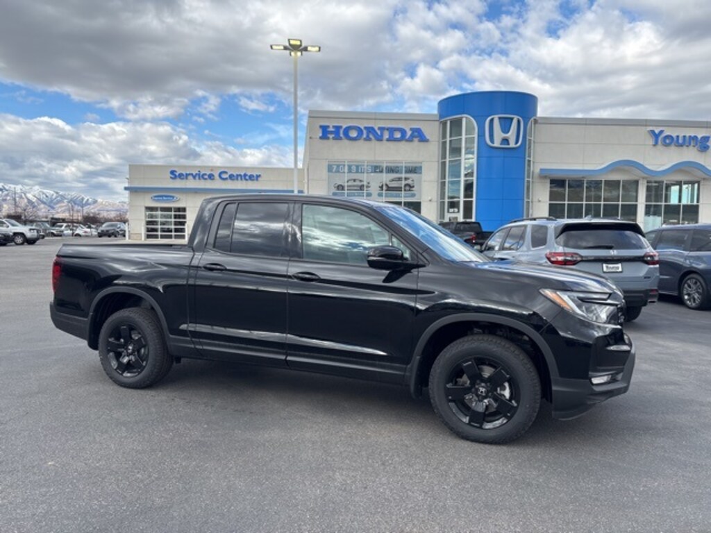 New 2026 Honda Ridgeline Black Edition Truck Crew Cab