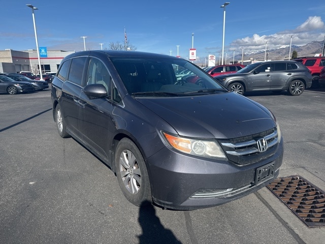 Used 2016 Honda Odyssey EX-L with VIN 5FNRL5H61GB015087 for sale in North Logan, UT