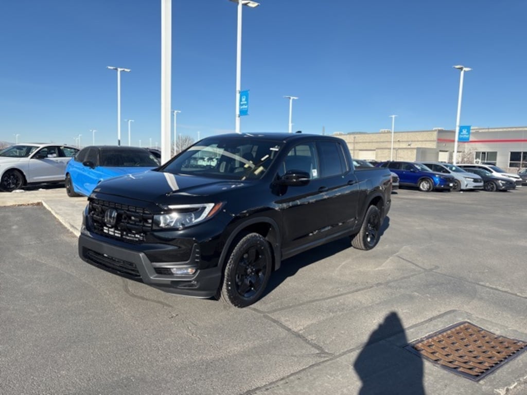 New 2026 Honda Ridgeline Black Edition Truck Crew Cab