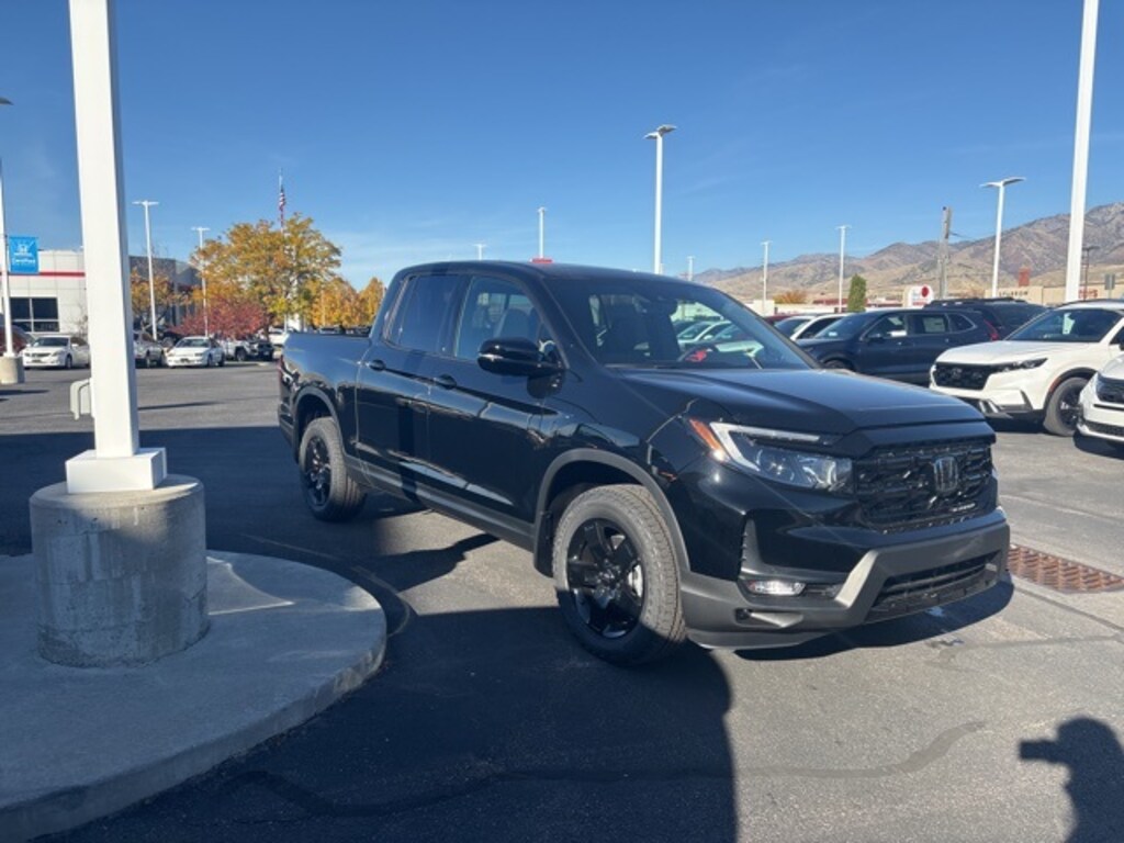 New 2026 Honda Ridgeline Black Edition Truck Crew Cab