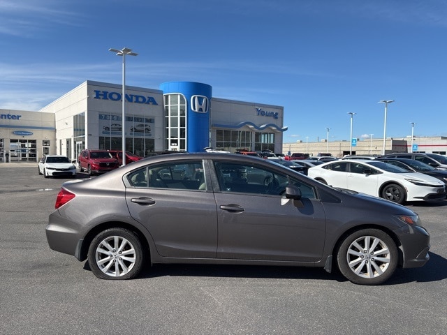 Used 2012 Honda Civic EX-L with VIN 19XFB2F92CE047760 for sale in North Logan, UT