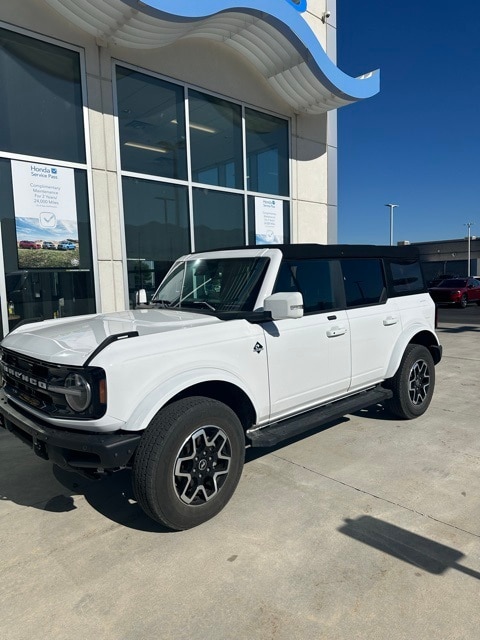 Used 2021 Ford Bronco 4-Door Outer Banks with VIN 1FMEE5DPXMLA86347 for sale in Logan, UT