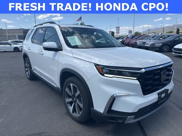 Used 2023 Honda Pilot Elite with VIN 5FNYG1H82PB051607 for sale in Logan, UT