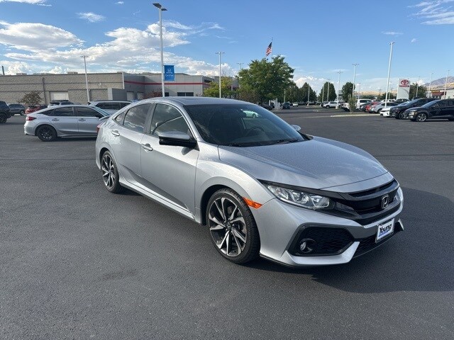 Used 2018 Honda Civic Si with VIN 2HGFC1E5XJH705026 for sale in Logan, UT