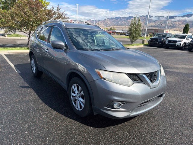 Used 2016 Nissan Rogue SV with VIN KNMAT2MV4GP644454 for sale in North Logan, UT