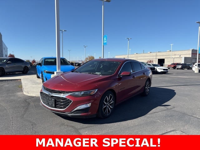 Used 2020 Chevrolet Malibu RS with VIN 1G1ZG5ST3LF042518 for sale in North Logan, UT