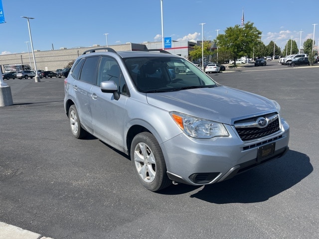 Used 2014 Subaru Forester i Premium with VIN JF2SJAECXEH516293 for sale in Logan, UT