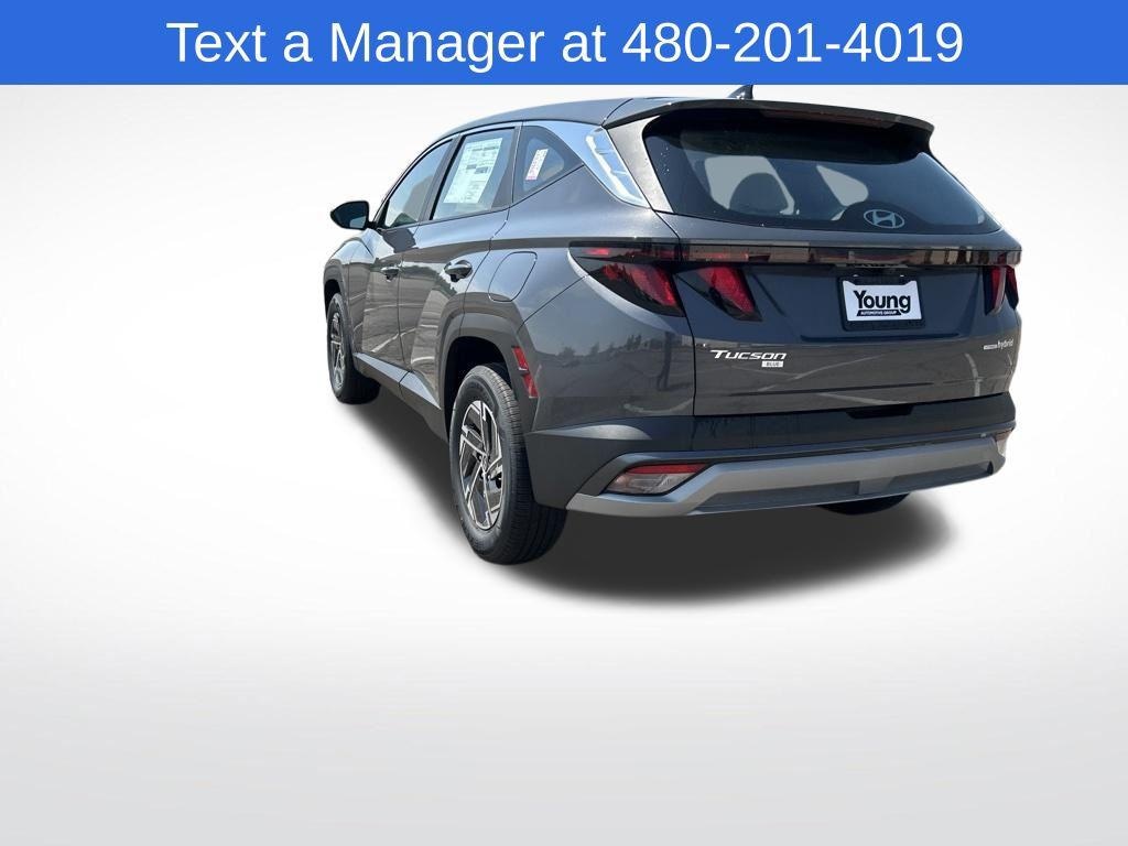 New 2026 Hyundai Tucson Hybrid Blue SUV