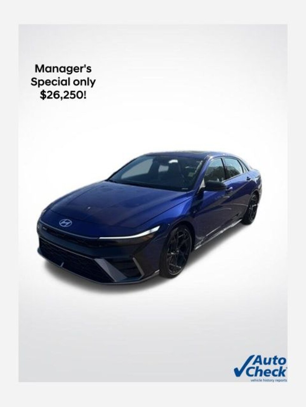 Certified 2025 Hyundai Elantra N Line Sedan