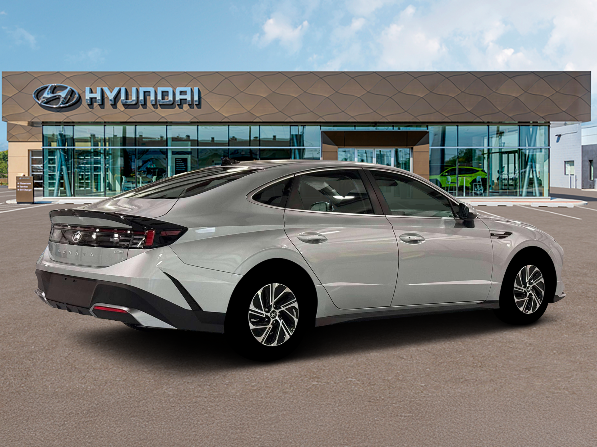 2026 Hyundai Sonata Hybrid Blue - Photo 8