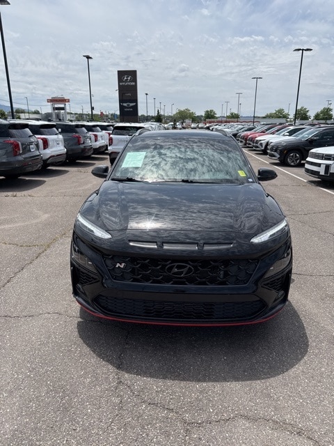 Certified 2022 Hyundai Kona N with VIN KM8KH3ACXNU002359 for sale in Ogden, UT