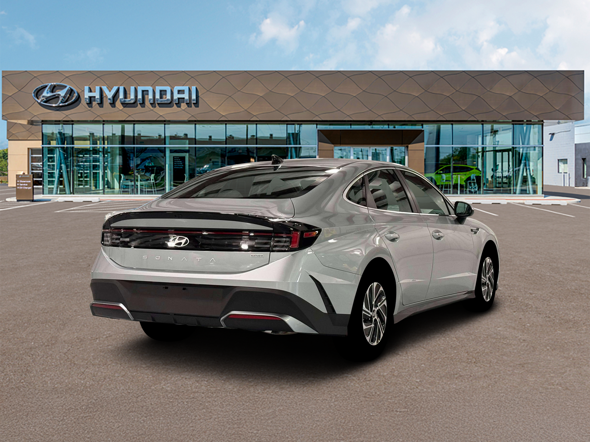 2026 Hyundai Sonata Hybrid Blue - Photo 7