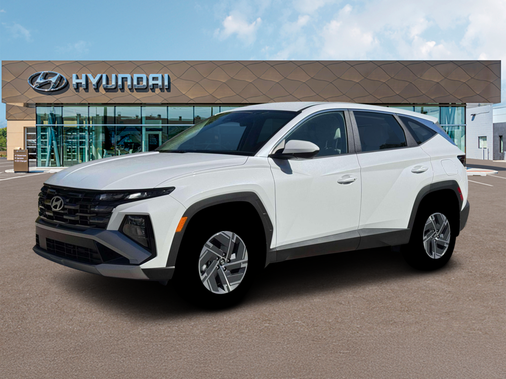 New 2026 Hyundai Tucson Hybrid Blue SUV