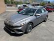 New 2025 Hyundai Elantra Hybrid Blue Sedan