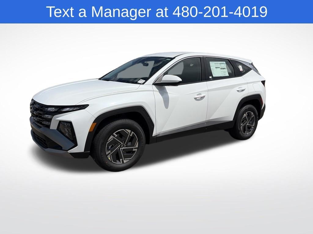 New 2026 Hyundai Tucson Hybrid Blue SUV
