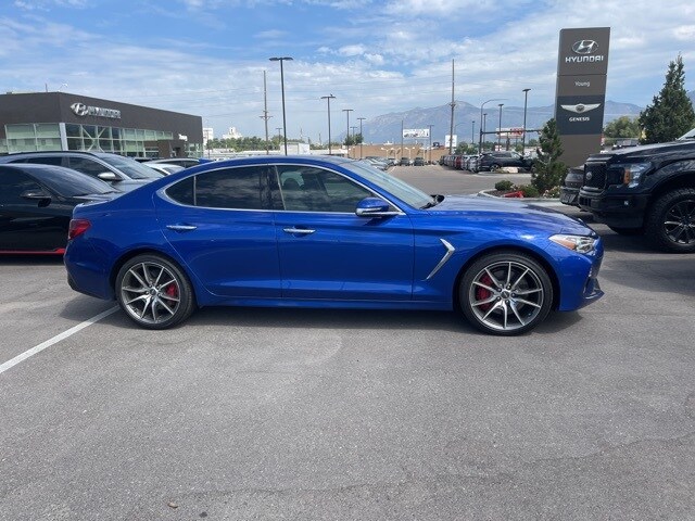 Used 2020 GENESIS G70 Standard with VIN KMTG74LE8LU056792 for sale in Logan, UT