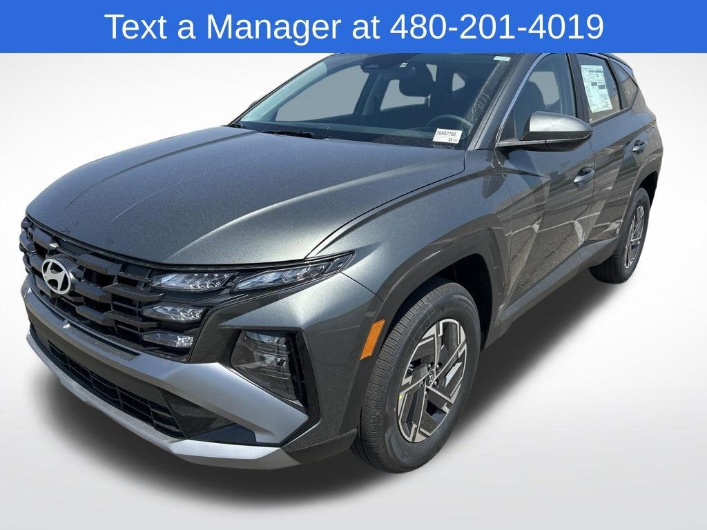 New 2026 Hyundai Tucson Hybrid Blue SUV