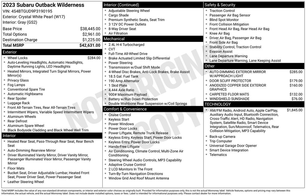 2023 Subaru Outback Wilderness - Photo 29