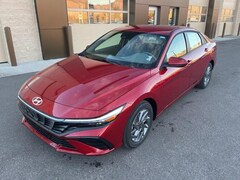 2026 Hyundai Elantra Hybrid Blue Sedan