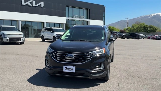 Used 2019 Ford Edge Titanium with VIN 2FMPK3K9XKBB54329 for sale in Layton, UT
