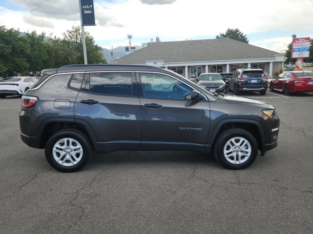 Used 2019 Jeep Compass Sport with VIN 3C4NJDAB1KT595005 for sale in Layton, UT