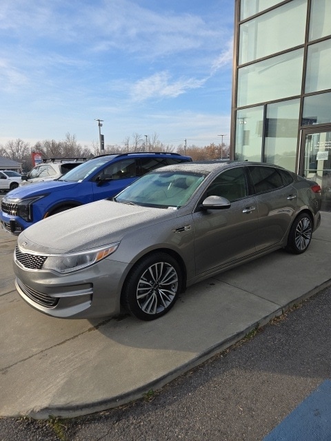 Used 2017 Kia Optima EX with VIN 5XXGU4L38HG159164 for sale in Layton, UT