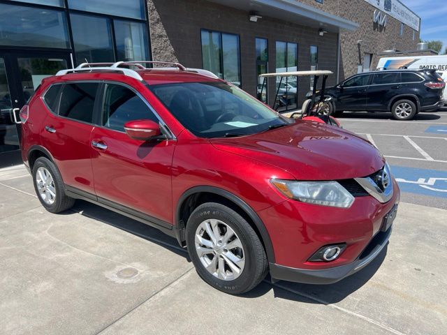 Used 2015 Nissan Rogue SV with VIN 5N1AT2MV2FC805496 for sale in Layton, UT