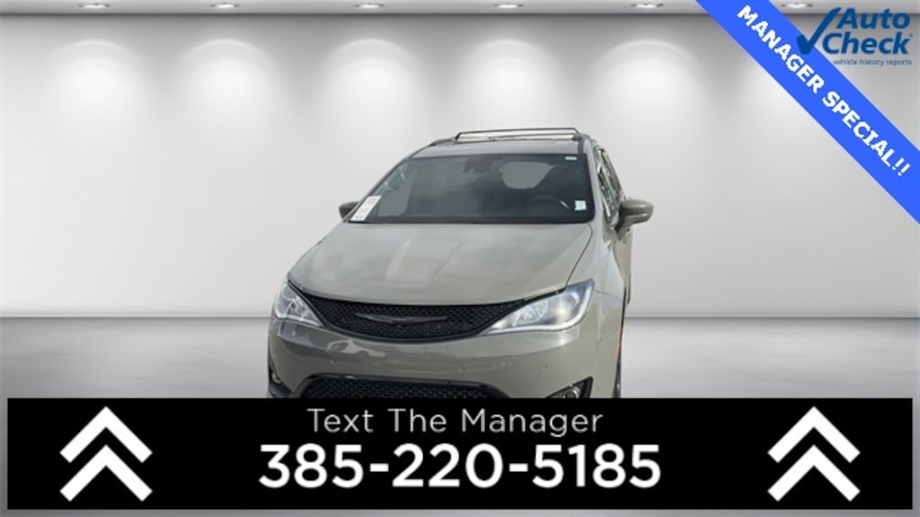 Used 2020 Chrysler Pacifica Touring L Plus Van Passenger Van