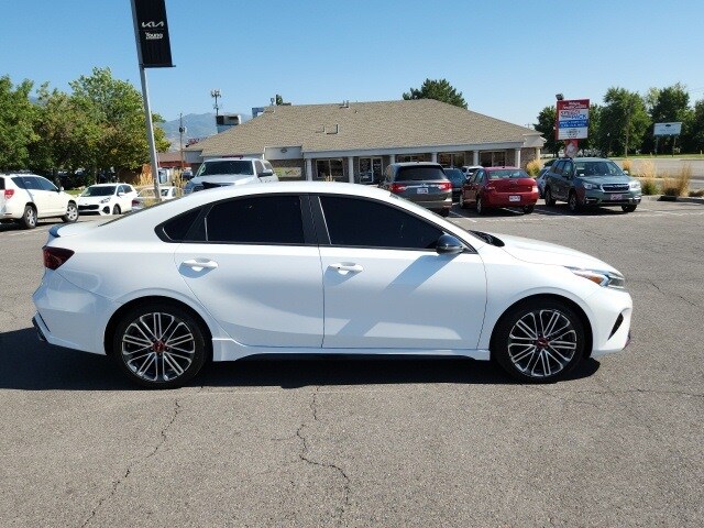 Certified 2022 Kia FORTE GT with VIN 3KPF44AC7NE477196 for sale in Layton, UT