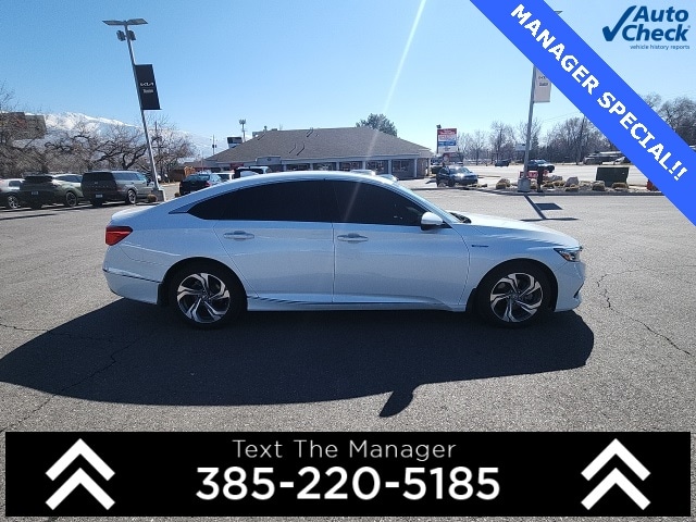 Used 2022 Honda Accord Hybrid Touring with VIN 1HGCV3F98NA005925 for sale in Layton, UT