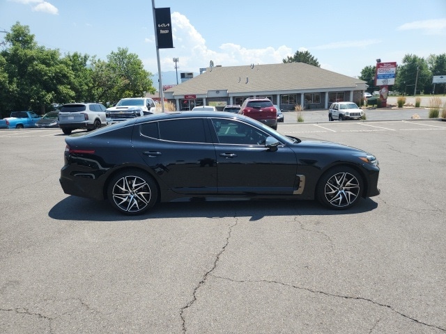 Certified 2023 Kia Stinger GT-Line with VIN KNAE35LD7P6125249 for sale in Layton, UT