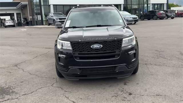 Used 2018 Ford Explorer Sport with VIN 1FM5K8GT1JGA79567 for sale in Layton, UT