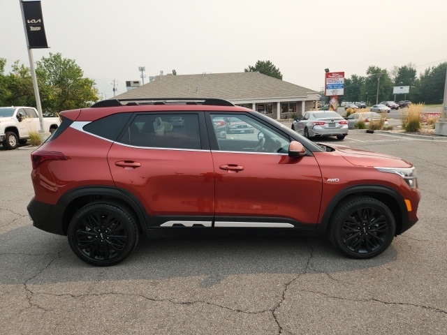 Certified 2023 Kia Seltos Nightfall with VIN KNDEUCA23P7419909 for sale in Layton, UT