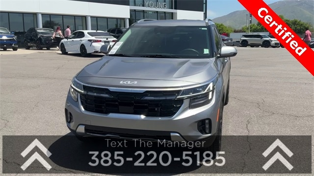 Certified 2024 Kia Seltos SX with VIN KNDETCA76R7599078 for sale in Layton, UT