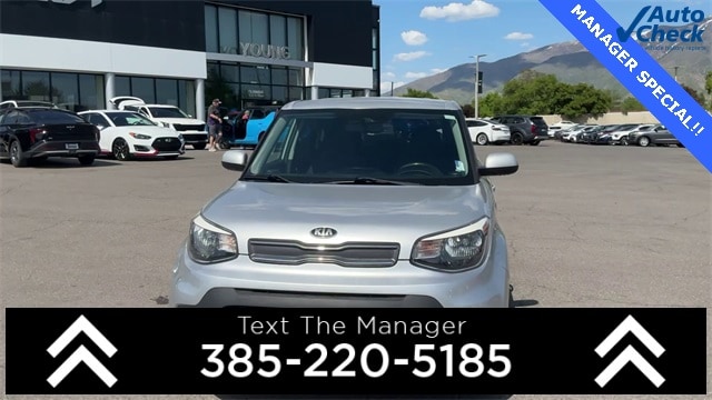 Certified 2017 Kia Soul Base with VIN KNDJN2A24H7481214 for sale in Layton, UT