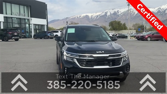 Certified 2024 Kia Seltos SX with VIN KNDETCA78R7586686 for sale in Layton, UT