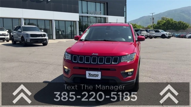 Used 2018 Jeep Compass Latitude with VIN 3C4NJDBB2JT139382 for sale in Layton, UT