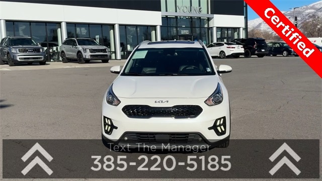 Certified 2022 Kia Niro EX Premium with VIN KNDCE3LC6N5519179 for sale in Layton, UT