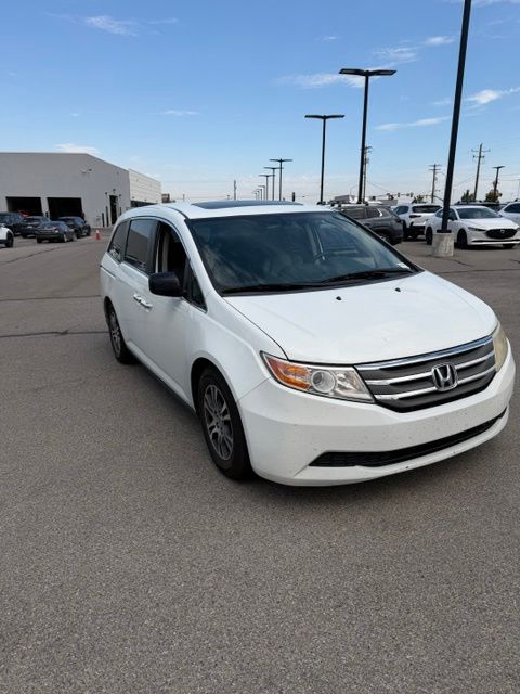 Used 2011 Honda Odyssey EX-L with VIN 5FNRL5H61BB018791 for sale in North Logan, UT