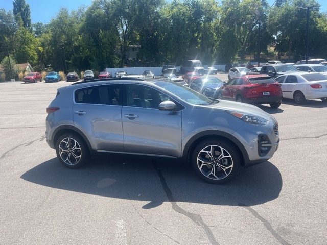 Used 2020 Kia Sportage SX with VIN KNDPRCA60L7659359 for sale in Ogden, UT