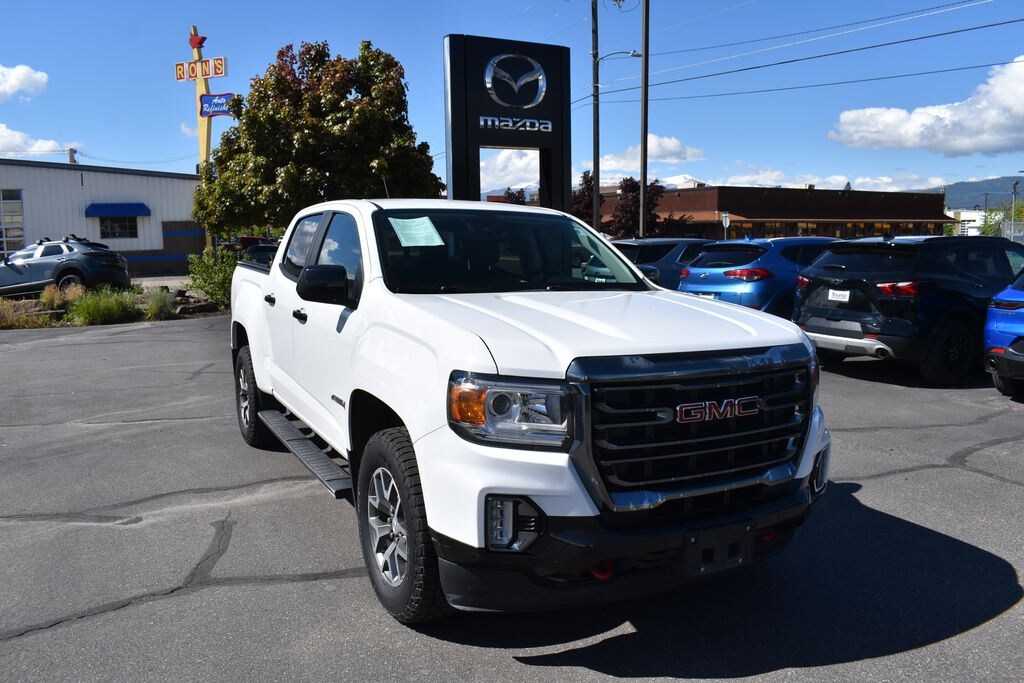 Used 2021 GMC Canyon AT4 w/Leather Truck