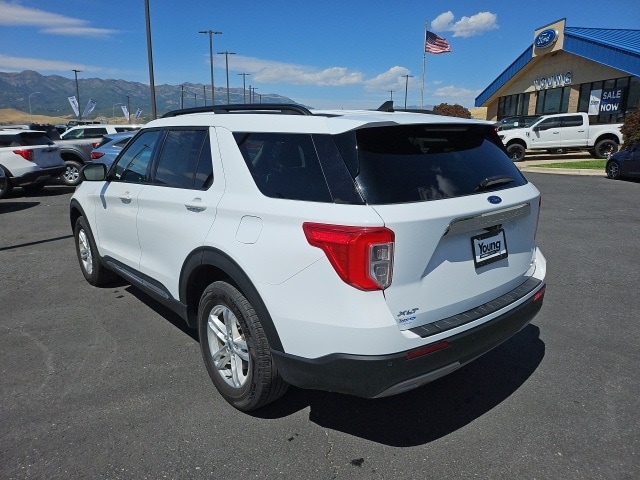 Used 2023 Ford Explorer XLT with VIN 1FMSK8DH0PGB19147 for sale in Morgan, UT