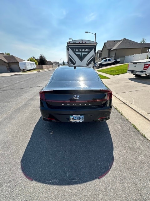 Used 2022 Hyundai Sonata SEL with VIN KMHL64JA4NA236819 for sale in Morgan, UT