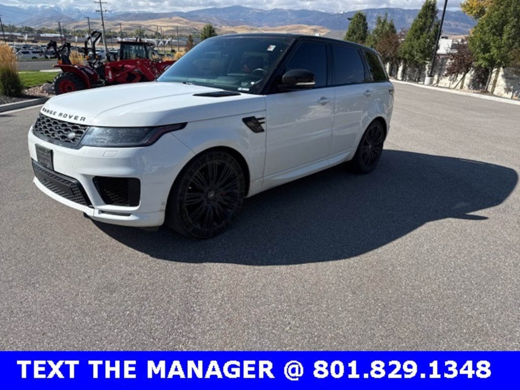 Used 2019 Land Rover Range Rover Sport Supercharged SUV