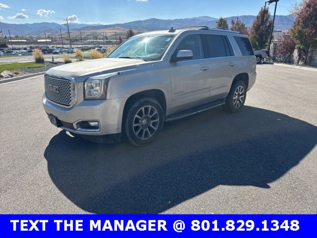 Used 2016 GMC Yukon Denali SUV