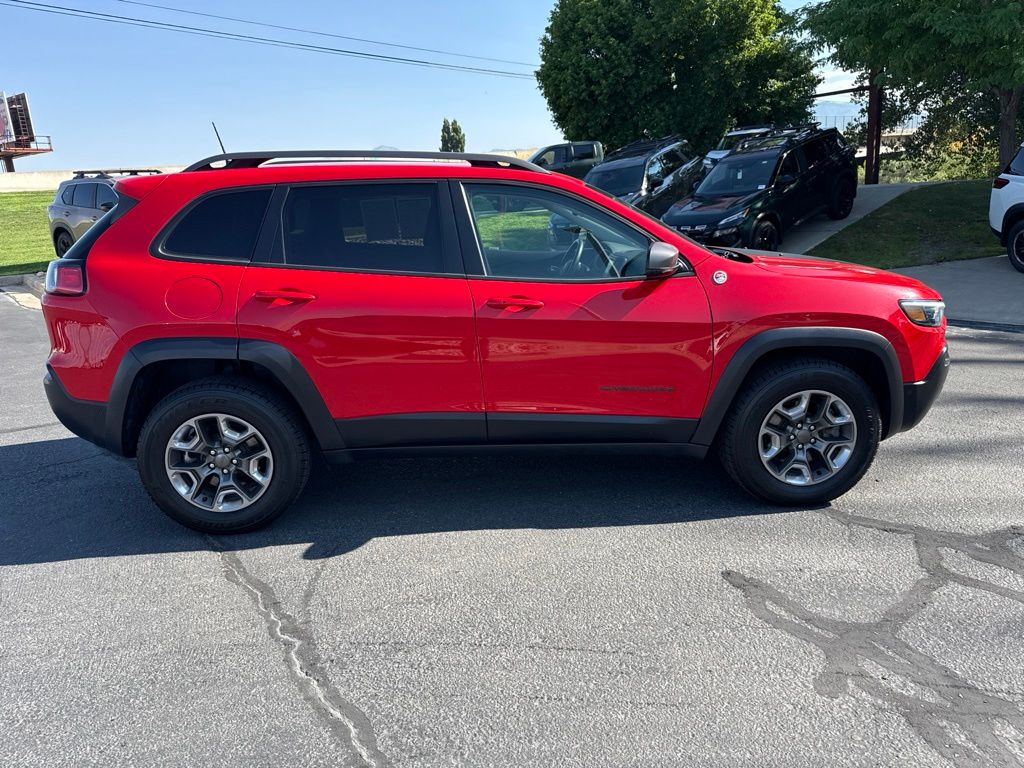 Used 2019 Jeep Cherokee Trailhawk Elite with VIN 1C4PJMBX9KD104186 for sale in Morgan, UT