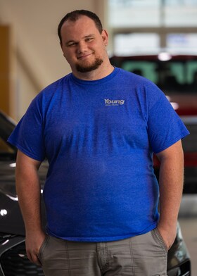 Staff member Zach Van Tassel from a6a600fc7063