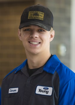 Staff member Carson Flynn from 691393b6d5b2